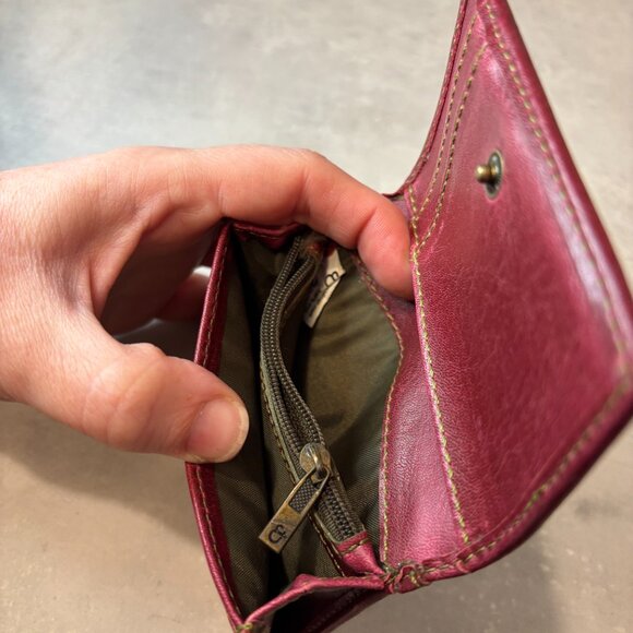 Matt & Nat Small Pink/Raspberry Wallet - Picture 4 of 6